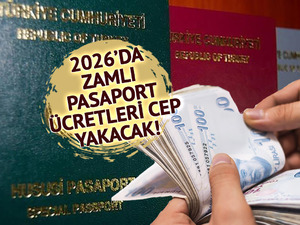 2026 pasaport har&ccedil;ları belli oldu: İşte 6 aylık, 1 yıllık ve 10 yıllık yeni zamlı pasaport &uuml;cretleri