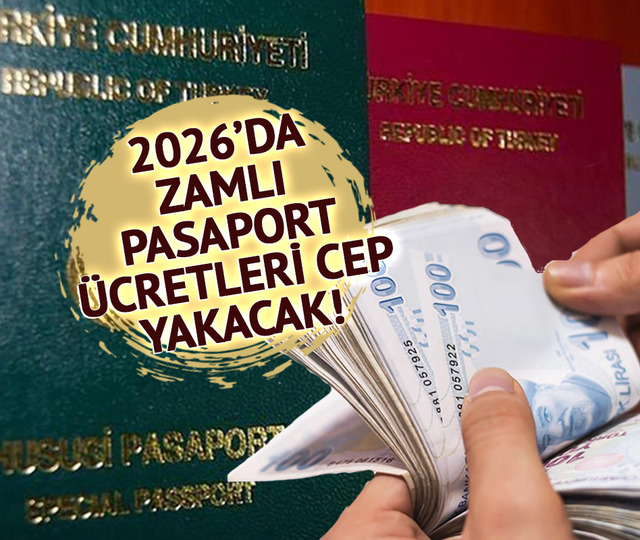 2026 pasaport harçları belli oldu! İşte sürelerine göre zamlı pasaport ücretleri