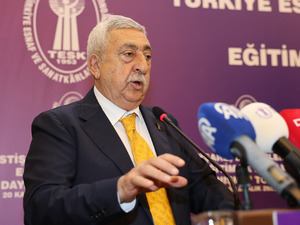 TESK Başkanı Paland&ouml;ken'den vergi &ccedil;ıkışı! "Az kazanandan az, &ccedil;ok kazanandan &ccedil;ok alınmalı"