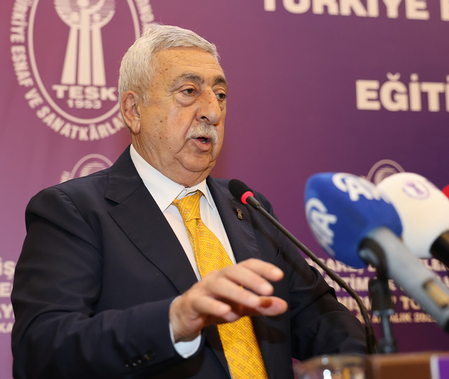 TESK Başkanı Palandöken'den dikkat çeken vergi çıkışı