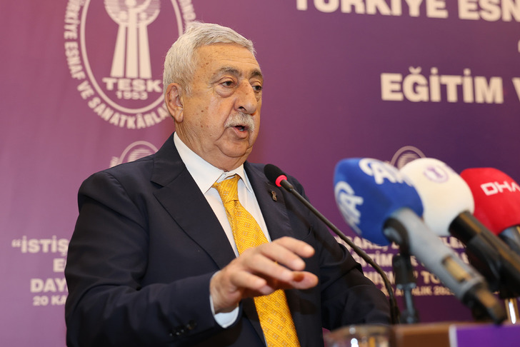 TESK Başkanı Palandöken'den vergi çıkışı! "Az kazanandan az, çok kazanandan çok alınmalı"