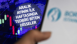 Aralık ayının ilk haftasında 13 hisse üzerindeki yasaklar kalkıyor