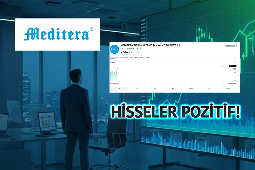 MEDTR 10,1 milyon TL'lik ihaleyi aldı! Hisseler pozitif