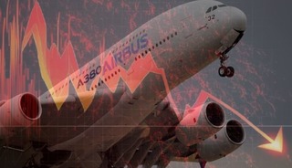 Airbus uçak sorunu hisseleri vurdu! Yüzde 10 kayıp