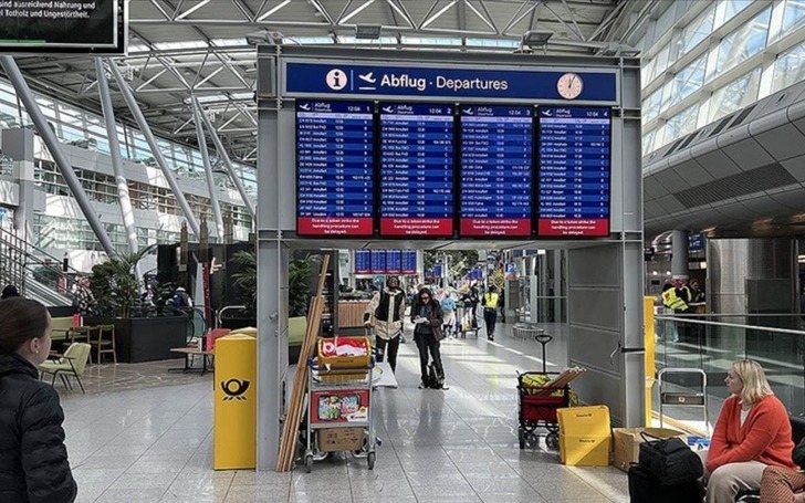 Alman havalimanlarının yolcu sayısı yüzde 4,2 arttı