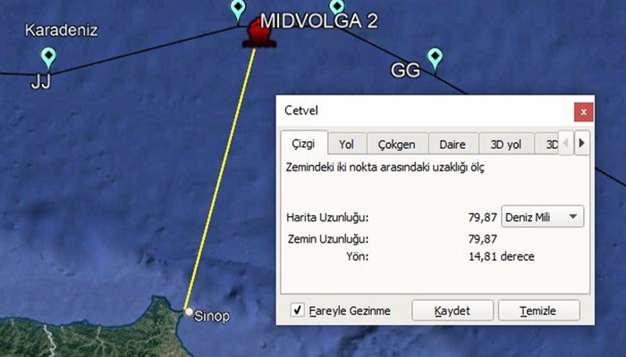 Karadeniz'de Rus tankerine saldırı! "Sinop'a doğru seyretmektedir"