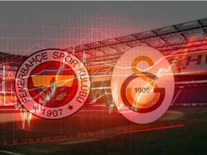 Asıl m&uuml;cadele borsada! Fenerbah&ccedil;e ve Galatasaray hisselerine derbi şoku!