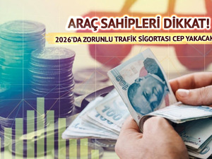 2026 Zorunlu Trafik Sigortası tarifesi belli oldu! Rakamlar cep yakıyor