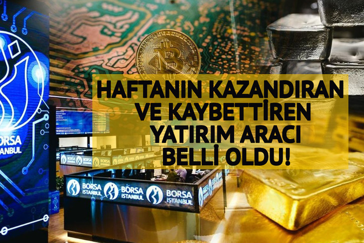 Haftanın kazandıranı ve kaybettireni belli oldu! İşte o yatırım araçları (1-5 Aralık 2025)