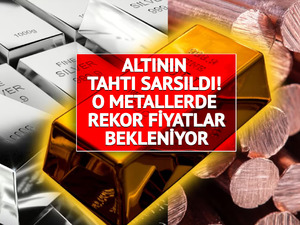 Altının tahtı sarsıldı! İki emtia yatırımcının favori listesinde