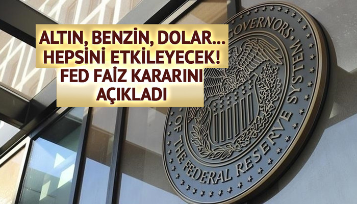 SON DAKİKA| Merakla bekleniyordu! Piyasaların yönünü belirleyecek: Fed yılın son faiz kararını açıkladı
