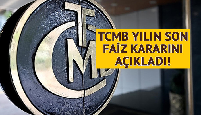 SON DAKİKA|Beklentilerle paralel! Merkez Bankası yılın son faiz kararını açıkladı