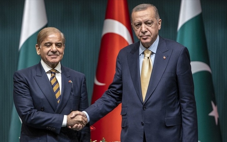 Cumhurbaşkanı Erdoğan, Pakistan Başbakanı Şerif ile görüştü