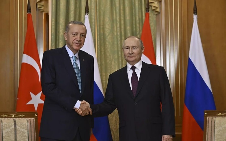 Cumhurbaşkanı Erdoğan, Rusya Devlet Başkanı Putin ile görüştü