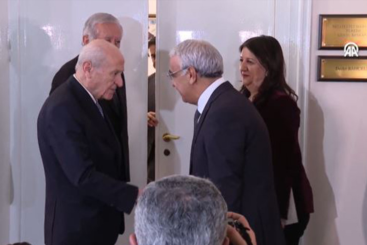 MHP ve DEM Parti bir araya geldi! Buldan: "İkinci aşamadayız"
