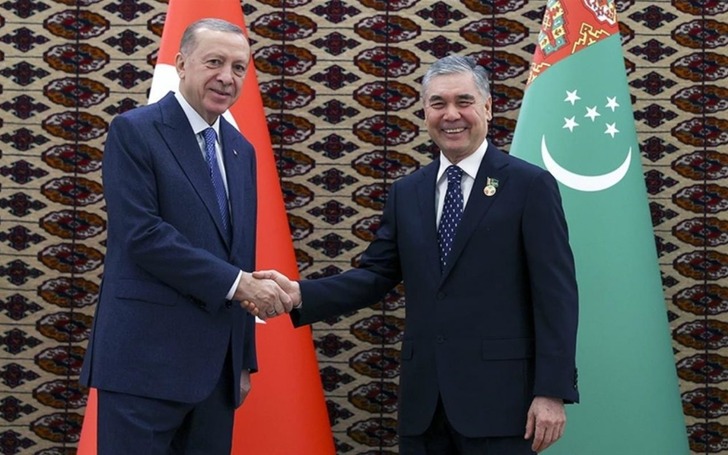 İletişim Başkanlığından, Cumhurbaşkanı Erdoğan'ın Berdimuhammedov ile görüşmesine ilişkin açıklama geldi