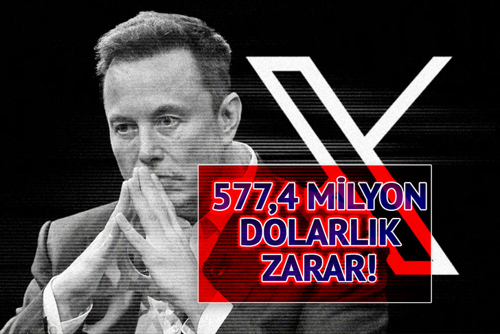 Elon Musk'ın X'i 577,4 milyon dolar zarar etti
