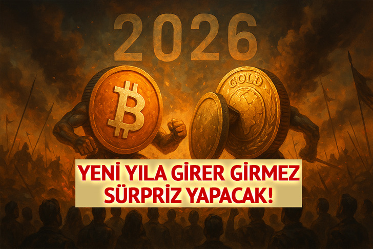 Gram altın mı Bitcoin mi? 2026 ocak ayında büyük sürpriz hangisi olacak?