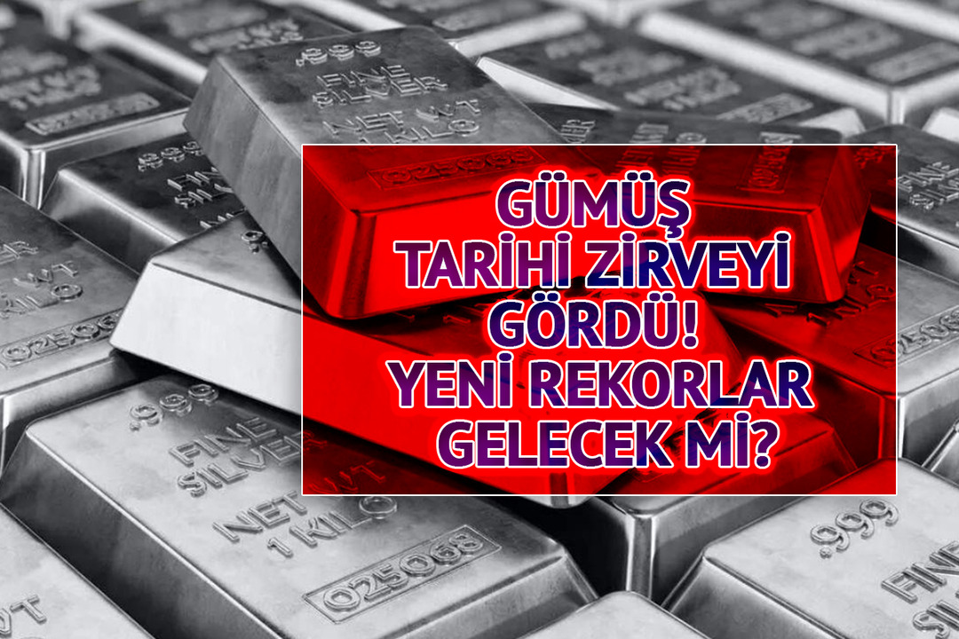 G&uuml;m&uuml;ş tarihi zirveyi g&ouml;rd&uuml;! Yeni rekorlar gelecek mi?