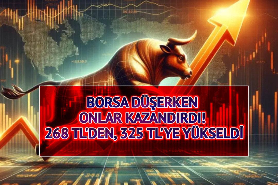 Borsa d&uuml;şerken onlar kazandırdı! 268 TL'den, 325 TL'ye y&uuml;kseldi