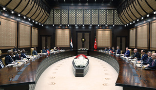 Cumhurbaşkanı Erdoğan ve Sudan lideri Burhan bir araya geldi