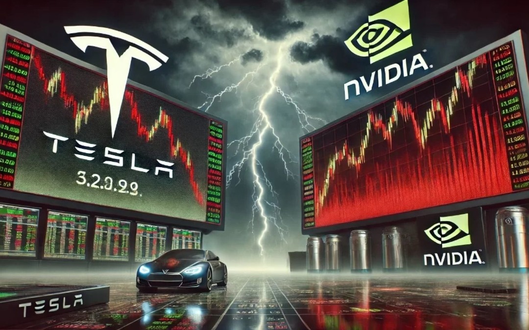 Wall Street 2025'e veda ederken frene bastı: NVDA ve Tesla&rsquo;da sert satış