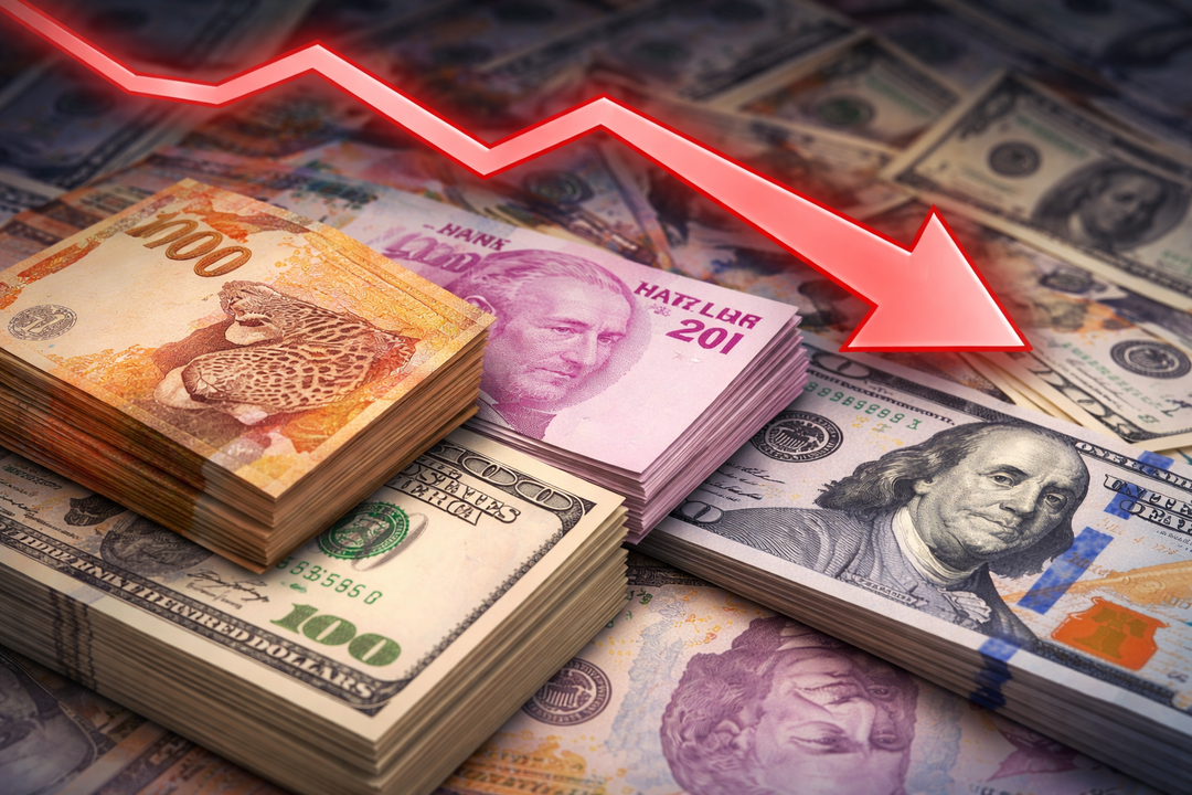 Dolar karşısında k&ouml;t&uuml; performans g&ouml;steren para birimleri (2016&ndash;2025)