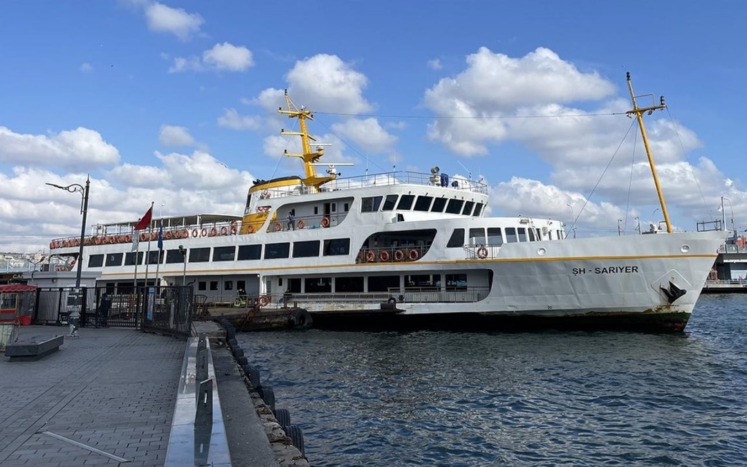 İstanbul'da bazı vapur seferleri iptal