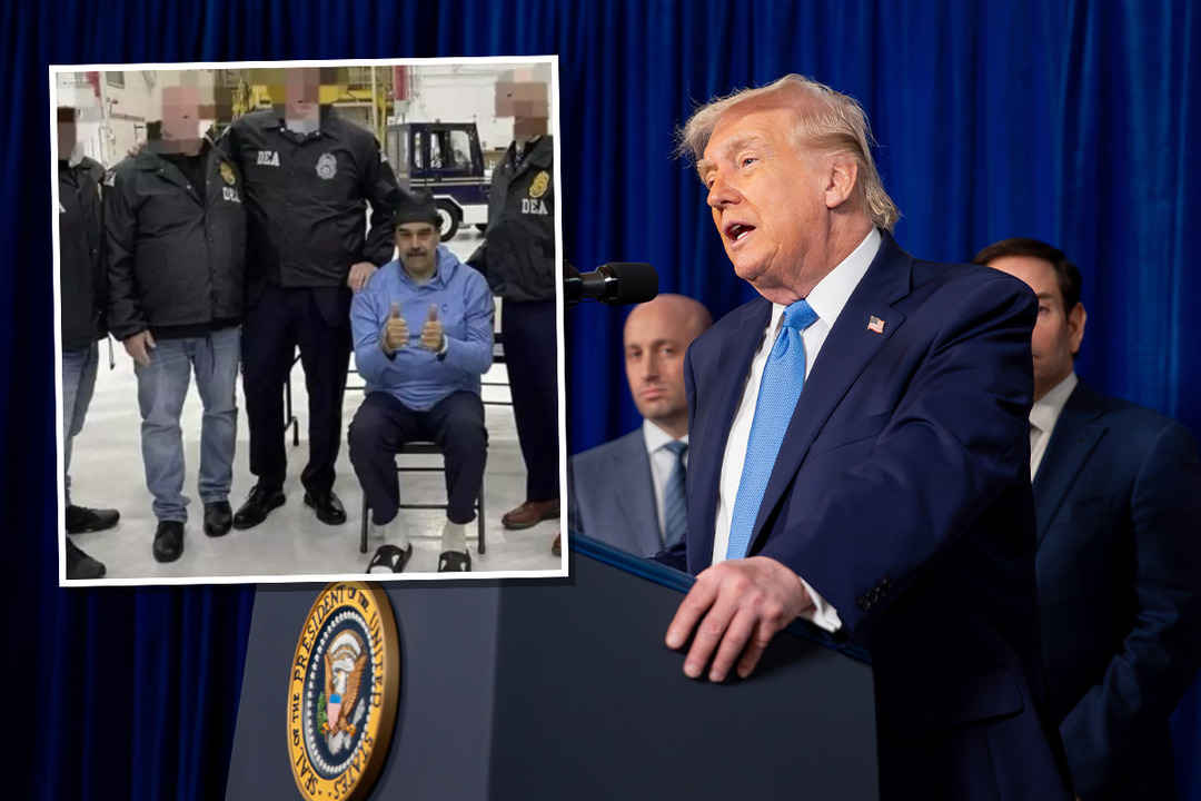 T&uuml;m d&uuml;nya bu operasyonu konuşuyor! Trump'tan "Venezuela'yı biz y&ouml;neteceğiz" &ccedil;ıkışı: Maduro'nun g&ouml;zaltı g&ouml;r&uuml;nt&uuml;leri ortaya &ccedil;ıktı