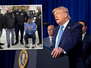 T&uuml;m d&uuml;nya bu operasyonu konuşuyor! Trump'tan "Venezuela'yı biz y&ouml;neteceğiz" &ccedil;ıkışı: Maduro'nun g&ouml;zaltı g&ouml;r&uuml;nt&uuml;leri ortaya &ccedil;ıktı