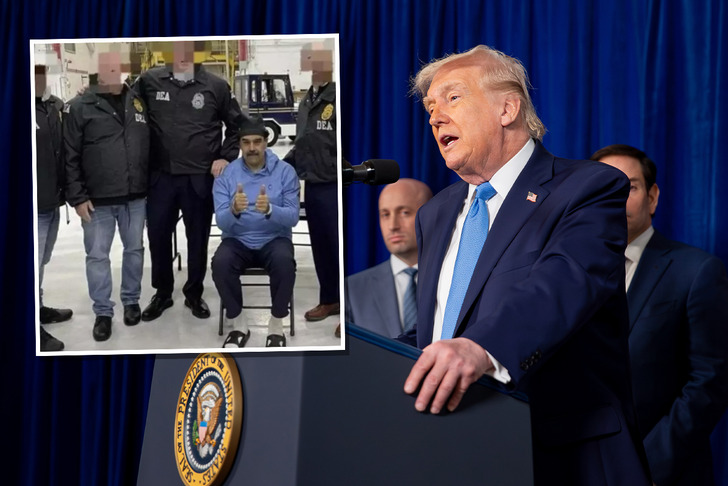 T&uuml;m d&uuml;nya bu operasyonu konuşuyor! Trump'tan "Venezuela'yı biz y&ouml;neteceğiz" &ccedil;ıkışı: Maduro'nun g&ouml;zaltı g&ouml;r&uuml;nt&uuml;leri ortaya &ccedil;ıktı