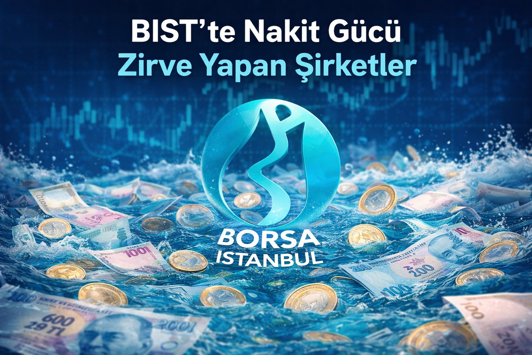 BIST&rsquo;te nakit g&uuml;c&uuml; zirve yapan şirketler