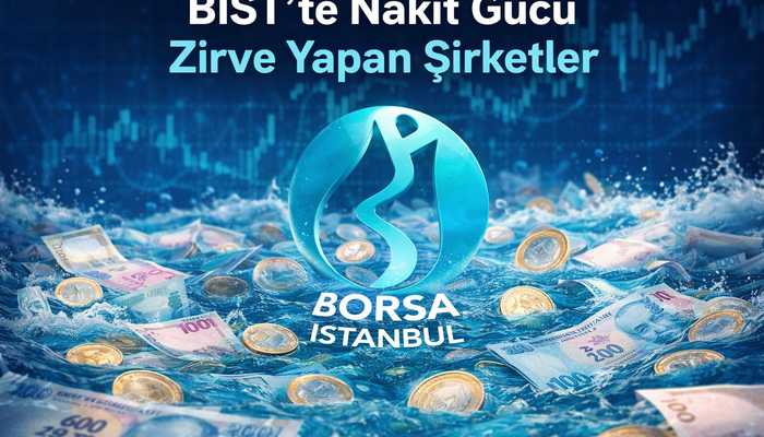 BIST&rsquo;te nakit g&uuml;c&uuml; zirve yapan şirketler