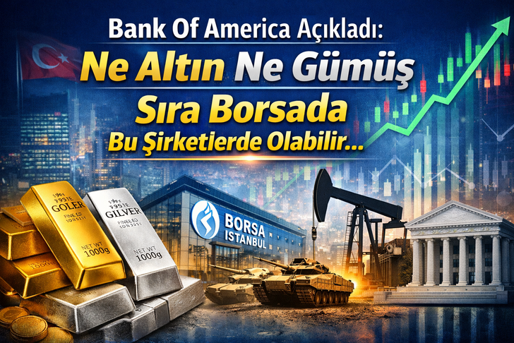 Bank Of America A&ccedil;ıkladı: Ne Altın Ne G&uuml;m&uuml;ş &ldquo;Sıra Borsada Bu Şirketlerde Olabilir&hellip;&rdquo;