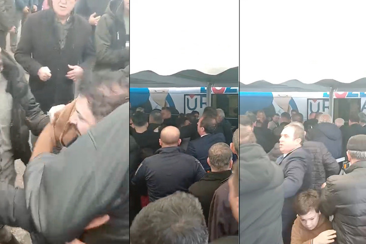 Bursa B&uuml;y&uuml;kşehir Belediye Başkanı Mustafa Bozbey'e saldırı girişimi