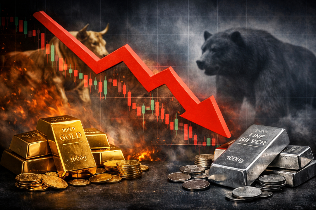 Altın ve G&uuml;m&uuml;ş D&uuml;şt&uuml;! G&uuml;m&uuml;şte Grafik Bozuldu, Boğalar Tedirgin