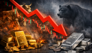 Altın ve G&uuml;m&uuml;ş D&uuml;şt&uuml;! G&uuml;m&uuml;şte Grafik Bozuldu, Boğalar Tedirgin