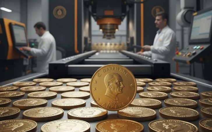 Ne gram altın, ne cumhuriyet altını...&Uuml;retimde zirveye yerleşti!