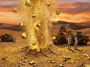 &Ccedil;&ouml;l&uuml;n altından servet fışkırdı: 35 milyar dolarlık altın keşfedildi!