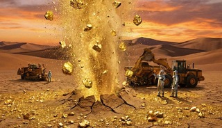 &Ccedil;&ouml;l&uuml;n altından servet fışkırdı: 35 milyar dolarlık altın keşfedildi!