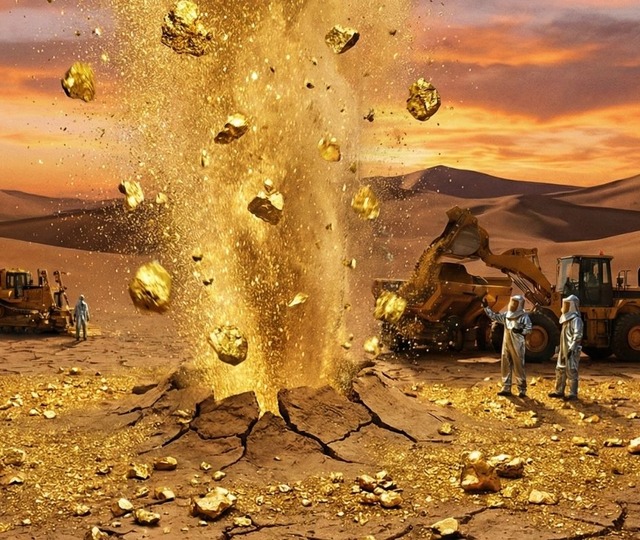 &Ccedil;&ouml;l&uuml;n altından servet fışkırdı: 35 milyar dolarlık altın keşfedildi!