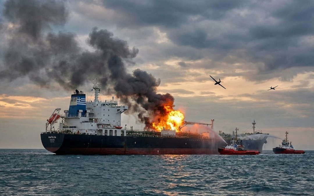 Karadeniz'de sular ısındı: Yunan tankerlerine İHA saldırısı