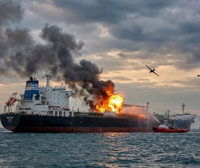 Karadeniz'de sular ısındı: Yunan tankerlerine İHA saldırısı