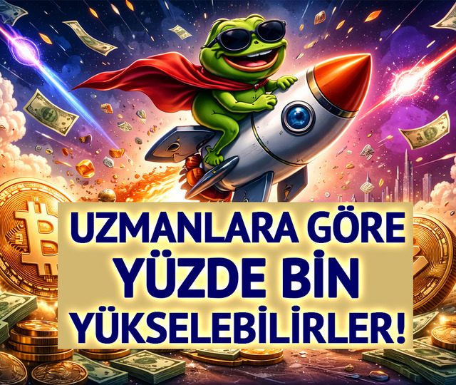 Pepe Coin gibi y&uuml;zde 1000'den fazla y&uuml;kselebilecek 3 kripto para