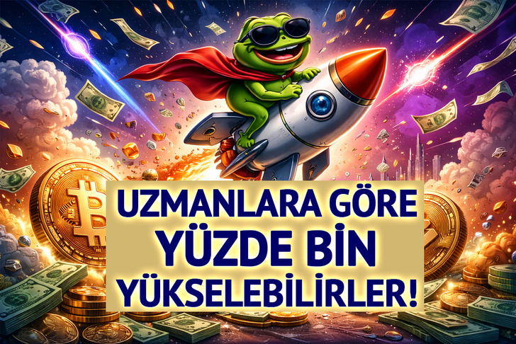 Pepe Coin gibi y&uuml;zde 1000'den fazla y&uuml;kselebilecek 3 kripto para