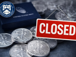 G&uuml;m&uuml;şte tarihi karar: ABD darphanesi satışları askıya aldı