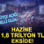 2025'in b&uuml;t&ccedil;e karnesi belli oldu: Yıllık a&ccedil;ık 1,8 trilyon liraya ulaştı