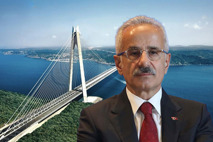Bakan Uraloğlu tarih vererek duyurdu! Yavuz Sultan Selim K&ouml;pr&uuml;s&uuml;'ne demir yolu geliyor