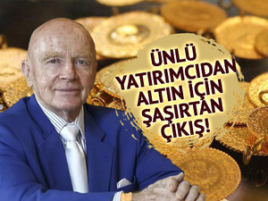 Altın fiyatları i&ccedil;in &uuml;nl&uuml; yatırımcıdan şaşırtan &ccedil;ıkış! "Bu fiyatlardan almam"