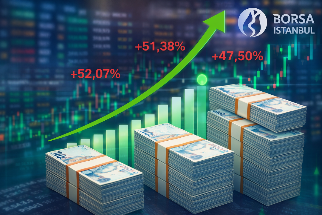 Bu hafta Borsa İstanbul&rsquo;da y&uuml;zde 40 &uuml;st&uuml; y&uuml;kselen hisseler belli oldu